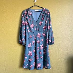 Madewell 3/4 sleeve dress